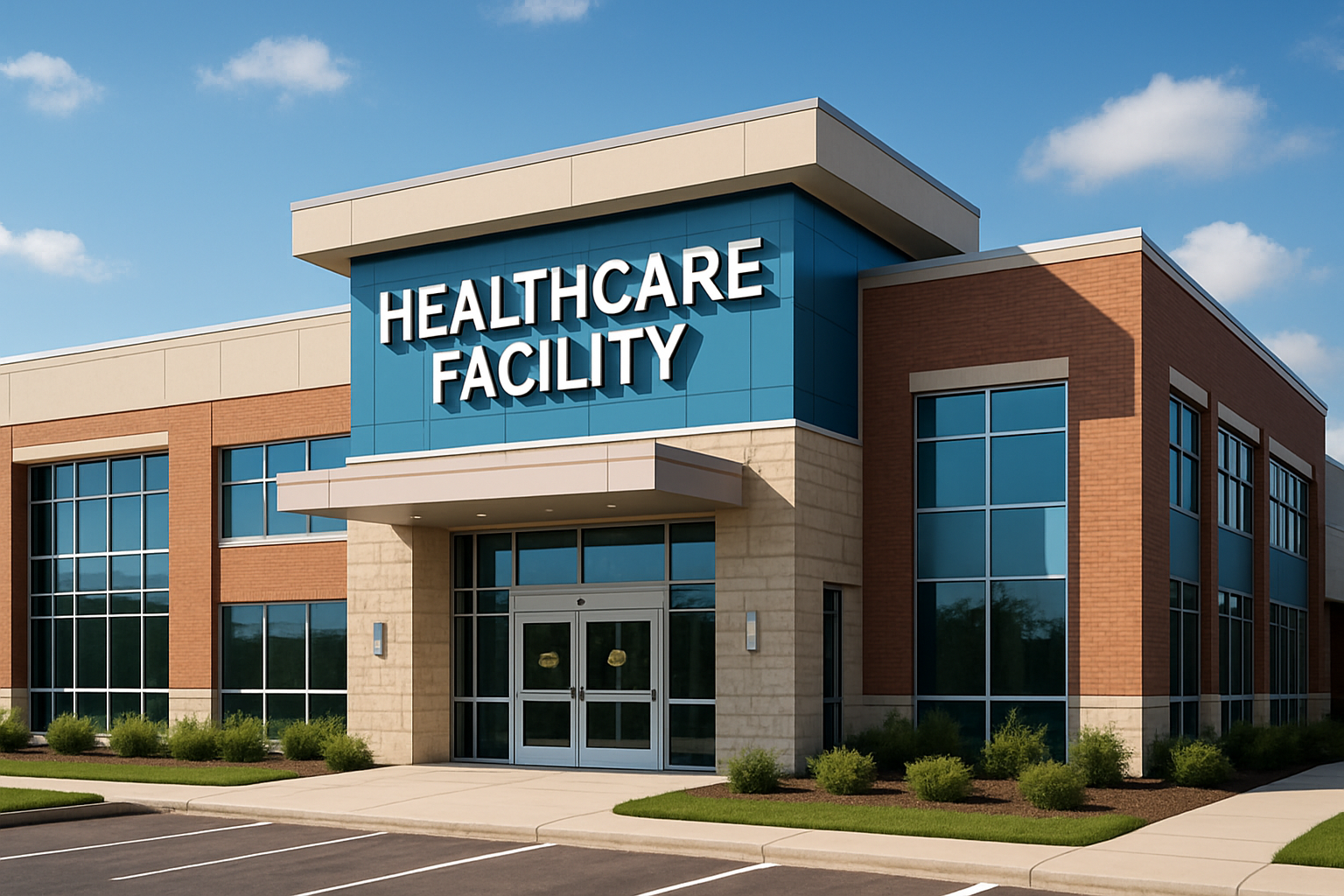 Healthcare facility exterior